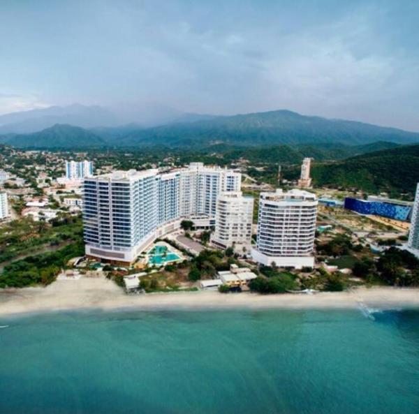 Espectacular Apartamento De Lujo Con Vista Al Mar Y Salida Directa A La Playa - Santa Marta