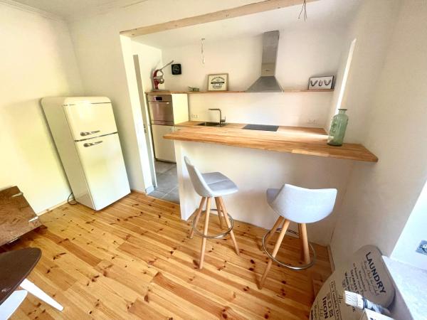 A la foto es mostra l'objecte Weener - City Apartment mit Garten situat a la ciutat de Weener.