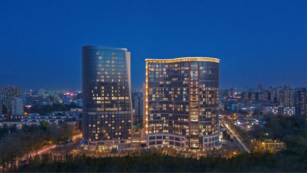 A la foto es mostra l'objecte NUO Hotel Beijing situat a la ciutat de Pequín.