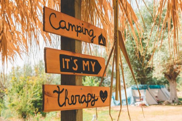Na zdjęciu widoczny jest obiekt Unique Stay at Olive Camping położony w mieście Himara.