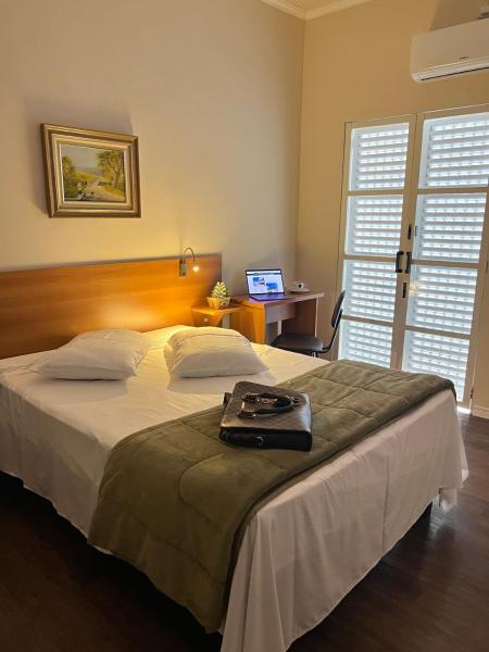 A la foto es mostra l'objecte Hotel Elithi - O melhor custo benefício situat a la ciutat de Ribeirão Branco.