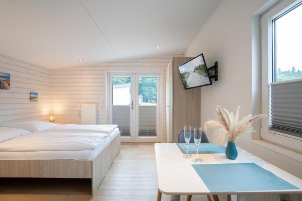 A la foto es mostra l'objecte Ostseecamp Lübecker Bucht Strandhafer mit kostenfreier Saunanutzung situat a la ciutat de Scharbeutz.
