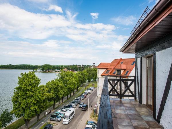 Na zdjęciu widoczny jest obiekt Apartamenty Kuźnia położony w mieście Ełk.