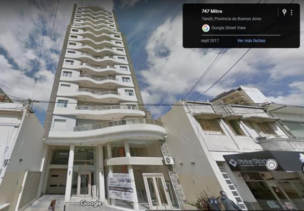 Nella foto è visibile l'oggetto MITRE situato nella città di Tandil.