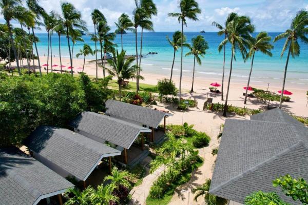 Na fotografii je vidět objekt Nacpan Beach Villas Managed by H Hospitality Group nacházející se ve městě El Nido.