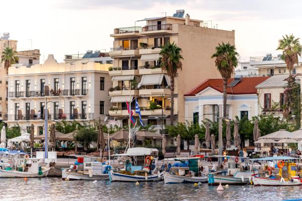 A la foto es mostra l'objecte Grand Luxury Apartment Seafront Kalamata situat a la ciutat de Kalamata.