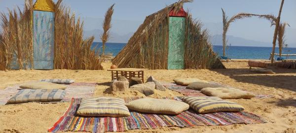 På billedet ses objektet Perry’s Island Camp Al Mezina beliggende i byen Nuweiba.