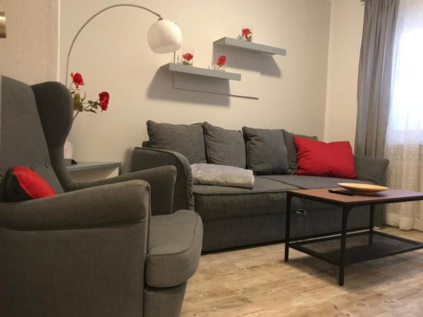 A la foto es mostra l'objecte Ferienwohnung Gartenlaube situat a la ciutat de Borkum.