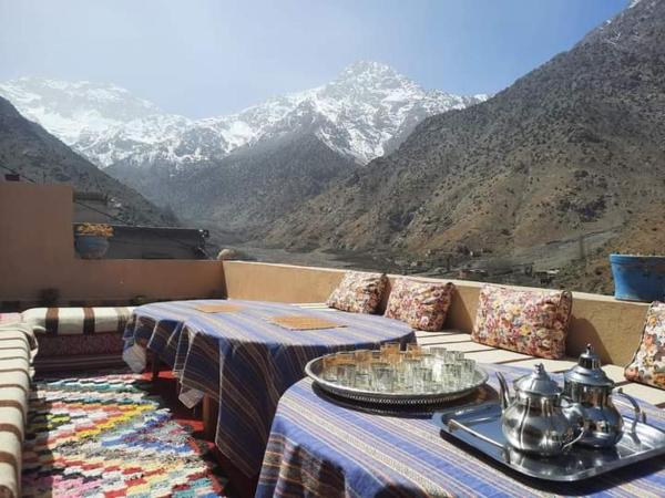 En la foto se muestra el objeto Gite Atlas Toubkal ubicado en la ciudad de Tizgui.