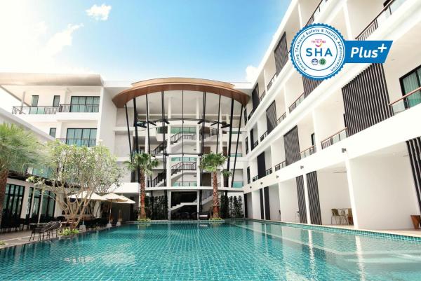 En la foto se muestra el objeto The Pago Design Hotel Phuket-SHA Plus ubicado en la ciudad de Ban Phlu Yai.