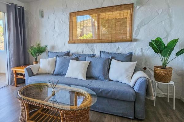 På bildet vises objektet Relaxing, ocean view apartment with fast Wi-Fi som ligger i byen La Matanza de Acentejo.