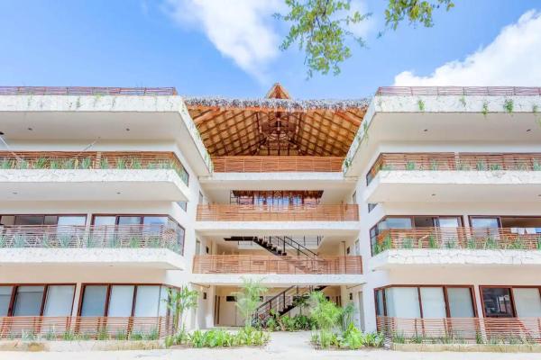 Na zdjęciu widoczny jest obiekt RELAX TULUM Family Friendly Apartment in the in the jungle - pools & cenotes położony w mieście Tulum.
