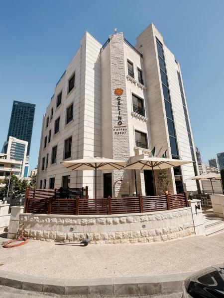 På billedet ses objektet Celino Hotel beliggende i byen Amman.
