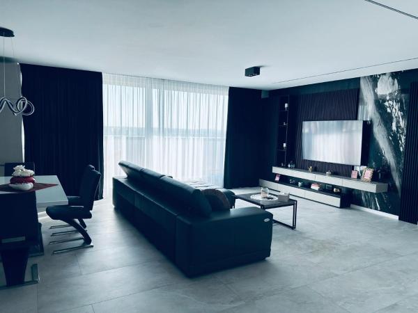 På bildet vises objektet Apartament/penthouse SSARA som ligger i byen Timişoara.