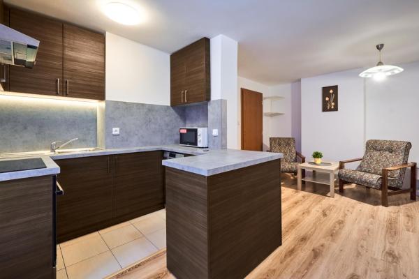 Na fotografii je vidět objekt Apartmány Kateřina nacházející se ve městě Žernovka.