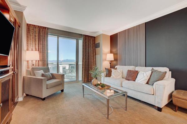Na foto é possível ver o objeto LUXE 702 MGM Signature with Balcony localizado na cidade de Las Vegas.