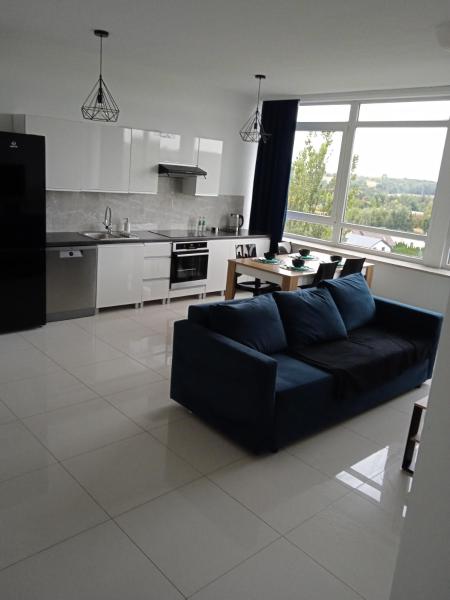 A la foto es mostra l'objecte Apartament Panorama Kalisz Złota 71 situat a la ciutat de Kościelna Wieś.