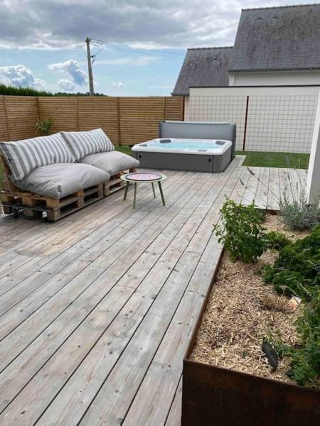 På billedet ses objektet Gîte le 9 bis Kervadail beliggende i byen Baden.