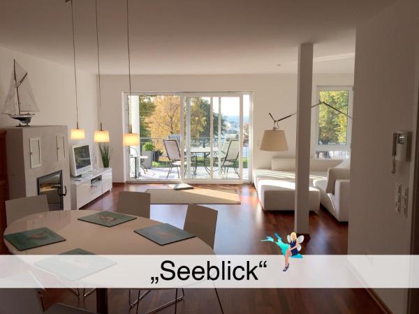 Ferienwohnung Seeblick - Exklusive Wohnung In Erster Reihe Mit Balkon Und Seeblick - Nonnenhorn