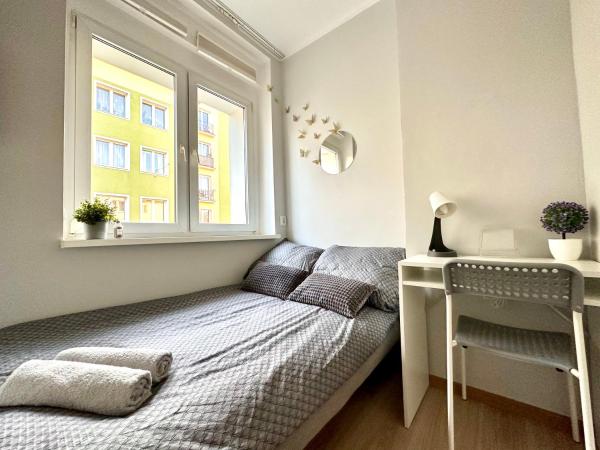 A la foto es mostra l'objecte MMRent Spring Room situat a la ciutat de Gdańsk.