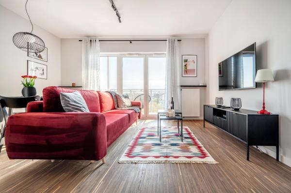 A la foto es mostra l'objecte Manufaktura Business Suites - Parking, Balcony, Nature View - by Rentujemy situat a la ciutat de Łódź.