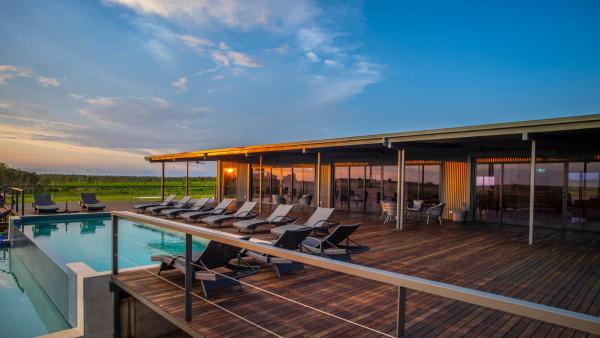 På billedet ses objektet Finniss River Lodge beliggende i byen Rakula.