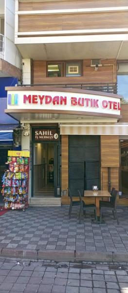 Na zdjęciu widoczny jest obiekt MEYDAN BUTİK OTEL położony w mieście Nusratlı.