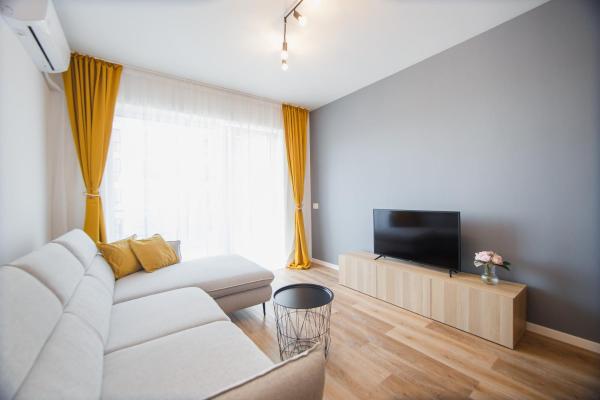På bildet vises objektet Sun-Kissed Oasis som ligger i byen Oradea.