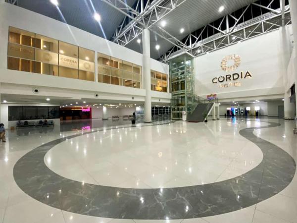 En la foto se muestra el objeto Cordia Hotel Banjarmasin - Hotel Dalam Bandara ubicado en la ciudad de Banjarbaru.