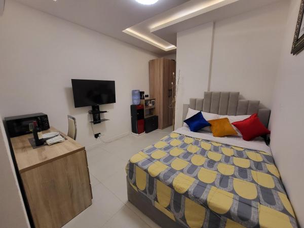 A la foto es mostra l'objecte Ikoyi/Banana Studio Room situat a la ciutat de Lagos.
