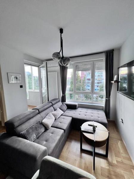 На фото показан объект Greywood relax apartment, расположенный в городе Špansko.