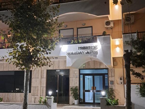 A la foto es mostra l'objecte Prestige Holiday Apartments situat a la ciutat de Ciutat de Kos.