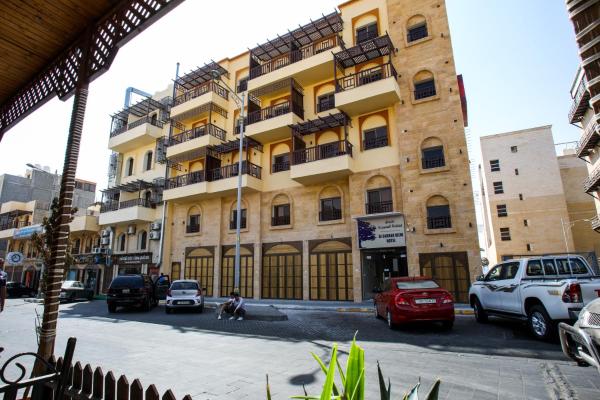 Auf dem Foto ist das Objekt Al Sadrah View Hotel-فندق اطلالة السدرة in der Stadt Akaba zu sehen.