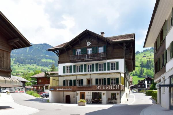 Auf dem Foto ist das Objekt Hotel Sternen in der Stadt Lenk im Simmental zu sehen.