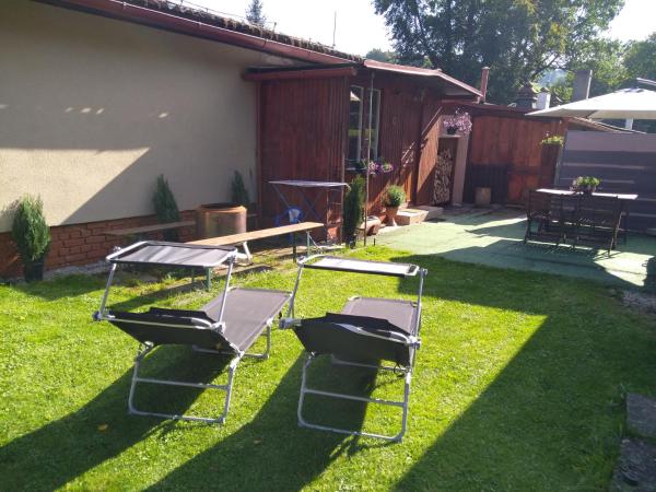 A la foto es mostra l'objecte Rekreační chata Menfis situat a la ciutat de Mokrá.