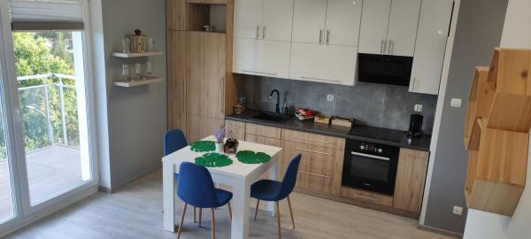 Na fotografii je vidět objekt Apartament Pod Klonem nacházející se ve městě Bartoszyce.