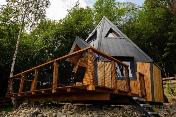A la foto es mostra l'objecte Diamond Cabin Orava situat a la ciutat de Párnica.