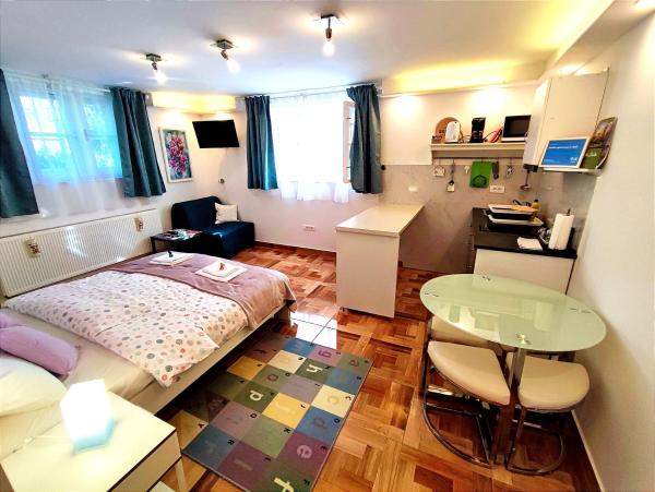 A la foto es mostra l'objecte Studio apartmani L'ART situat a la ciutat de Zagreb.