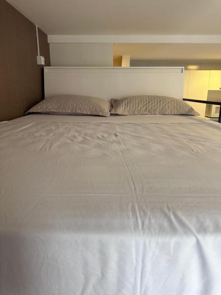 Na fotografii je vidět objekt Flat para até 4 pessoas em Boa Viagem com Piscina, Wifi 500Mbps, localizado a 350 metros da Praia nacházející se ve městě Recife.