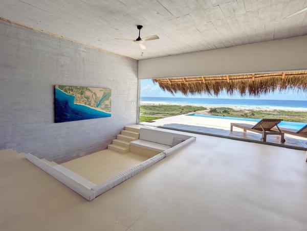 La photo montre l'objet Secret Paradise - Private Beach Eco-Villa situé dans la ville de Tlachicón.