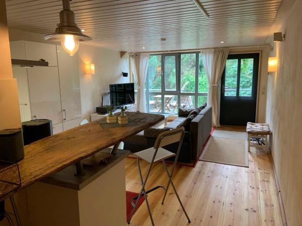 A la foto es mostra l'objecte Apartment Zur Alten Böttcherei situat a la ciutat de Kröslin.