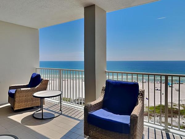 Na zdjęciu widoczny jest obiekt Pelican Pointe #606 położony w mieście Orange Beach.