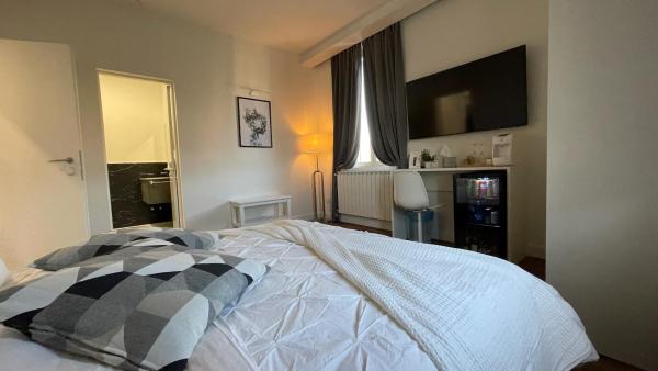 På billedet ses objektet Cozy Living Bergamo beliggende i byen Seriate.