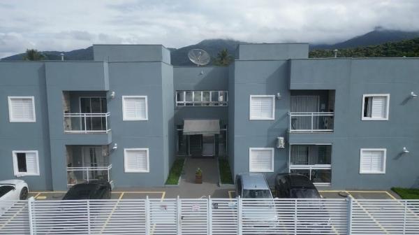 På billedet ses objektet Apartamento com churrasqueira praia Maranduba Ubatuba beliggende i byen Ubatuba.