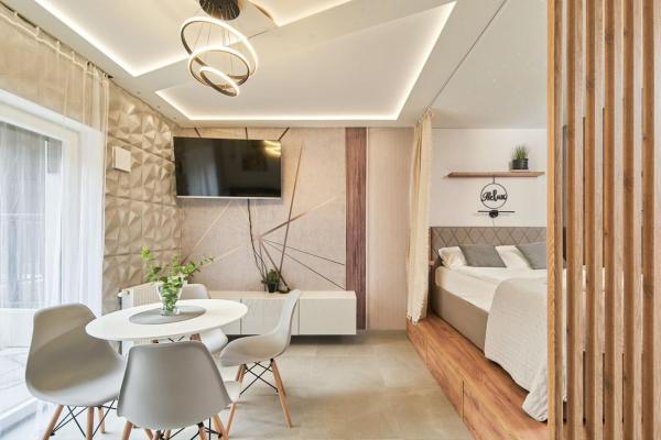 A la foto es mostra l'objecte Apartment Cumbia Garden situat a la ciutat de Wrocław.