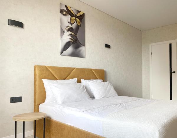 A la foto es mostra l'objecte Apartment Люкс Центр, ЖК Яровиця situat a la ciutat de Luts’k.