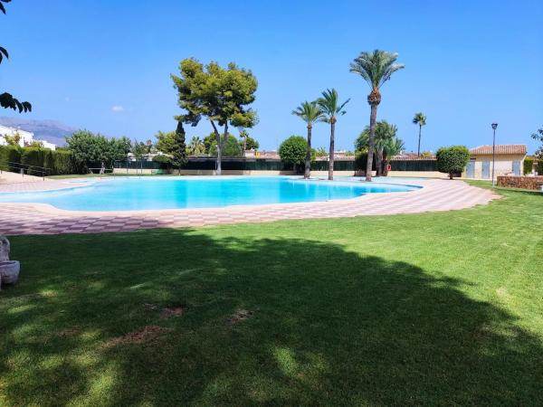 Na zdjęciu widoczny jest obiekt Apartamento Munay en Playa Albir położony w mieście Foyes Blanques.