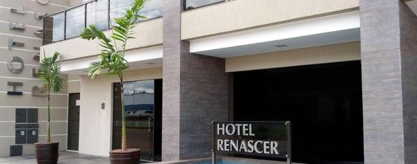 写真にはMorrinhos市にあるHotel Renascer Ltdaが写っています。