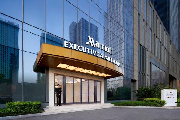 A la foto es mostra l'objecte The International Trade City, Yiwu - Marriott Executive Apartments situat a la ciutat de Xialuozhai.