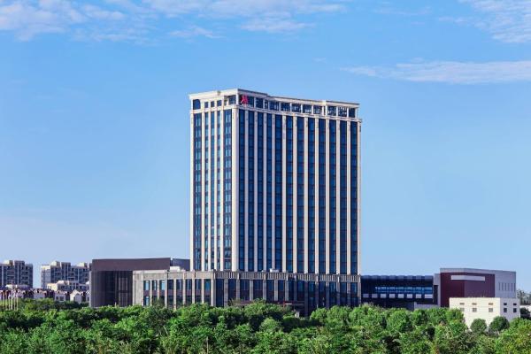 A la foto es mostra l'objecte Shanghai Marriott Hotel Pudong South situat a la ciutat de Nanhui.